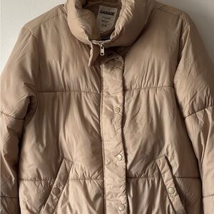 Garage Women's Beige Puffer Coat